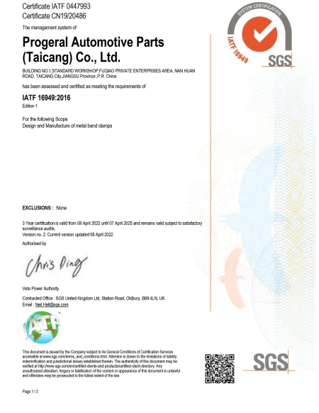 Certificates - ING